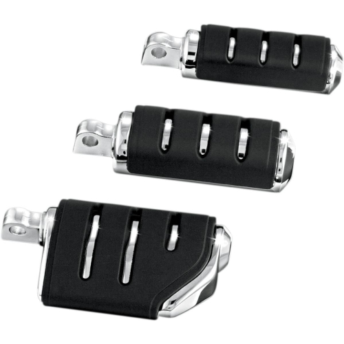 Kuryakyn - Kuryakyn Small Trident ISO-Pegs Without Male-Mount Ends - Chrome - 7595