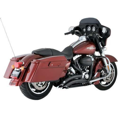 Vance & Hines - Vance & Hines Big Radius 2-Into-2 Exhaust System - Black - 46042