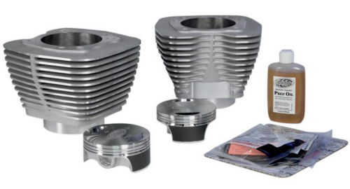 Revolution Performance - Revolution Performance Bolt-On Big Bore Kit (98in. Domed) - Bore 3.938in. - 10.5:1 Compression - Silver - 201-101W