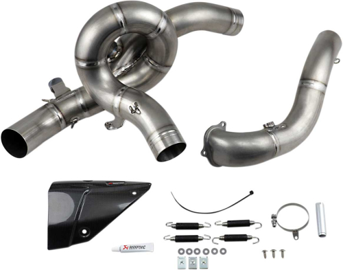 Akrapovic - Akrapovic Optional Headpipe for Slip-On Line Exhaust - Titanium - E-D12E4