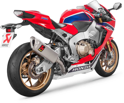 Akrapovic - Akrapovic Racing Line Full System Exhaust - Titanium Muffler - S-H10R8-APLT