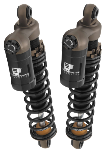 Progressive Suspension - Progressive Suspension 970 Series Piggyback Shocks - 12in. - Black - 970-1013B