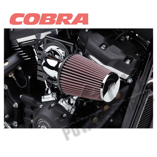 Cobra - Cobra Cone Air Intake - Chrome - 606-0100-06