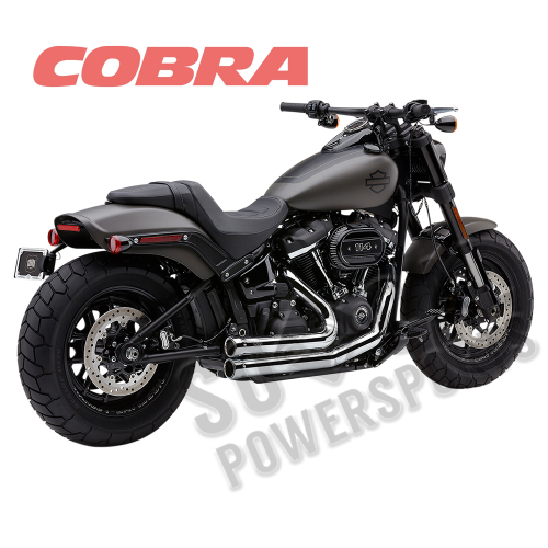 Cobra - Cobra Speedster 909 Exhaust System - Chrome - 6714