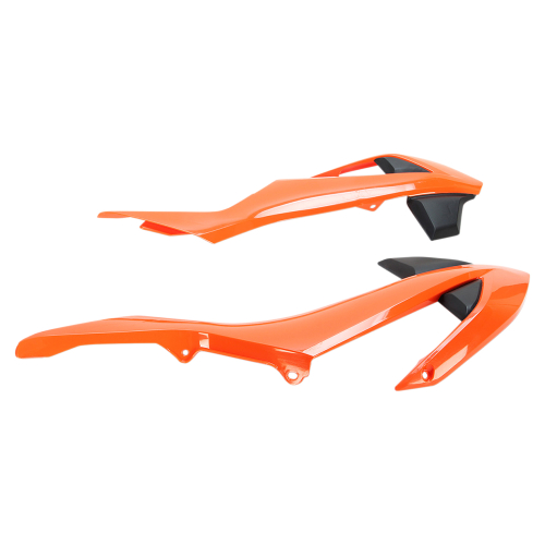 UFO Plastics - UFO Plastics Radiator Covers - KTM Orange - KT04073-999