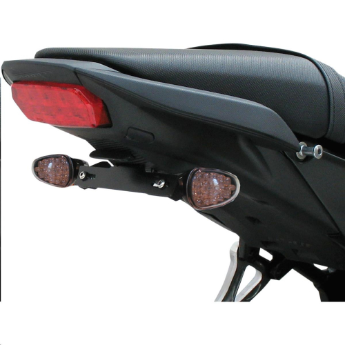 Targa - Targa Tail Kit with LED Turn Signals - Black/Clear - 22-178LED-L