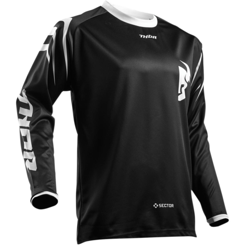 Thor - Thor Sector Zones Jersey - XF-2-2910-4409 - Black - Small