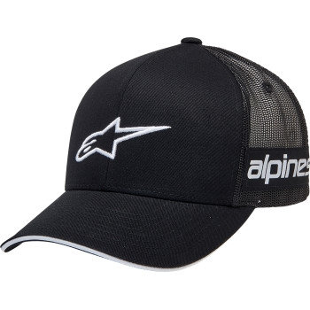 Alpinestars - Alpinestars Back Straight Hat - 1212813401010OS - Black/Black - OSFA
