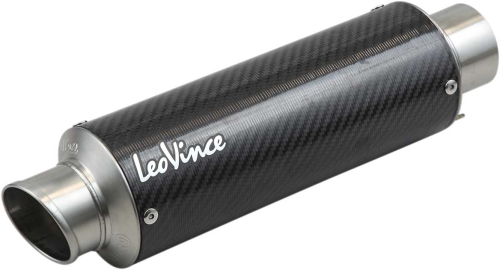 Leo Vince - Leo Vince GP Corsa Replacement Muffler - Carbon Fiber - 303457473R