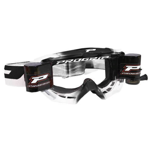 Pro Grip - Pro Grip 3200 Venom Goggles with Roll-Off System - PZ3200RONERO - Black - OSFA