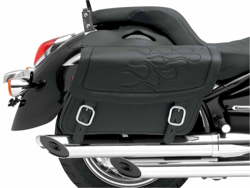 Saddlemen - Saddlemen Highway Tattoo Saddlebag - Black - 13in.L x 6in.W x 9 1/2in.H - X021-05-0401