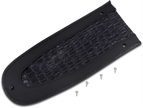Drag Specialties - Drag Specialties Fender Skin - Gator Leather Center - 1405-0145