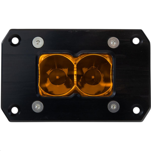 Heretic Studio - Heretic Studio 6-Series Spot Light - Black Flush Mount - 2in. - LB-6SF02111