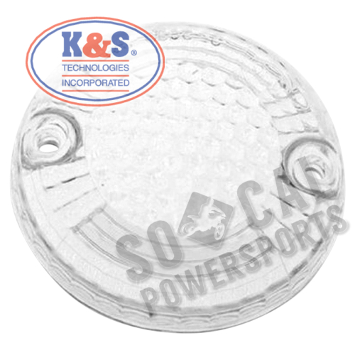 K&S Technologies - K&S Technologies Replacement Turn Signal Lens - Clear - 25-3060C