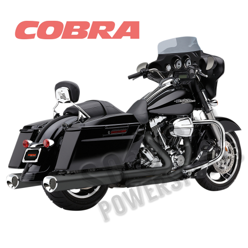 Cobra - Cobra Tri-Flow Slip-Ons - Raven Black - 6212RB