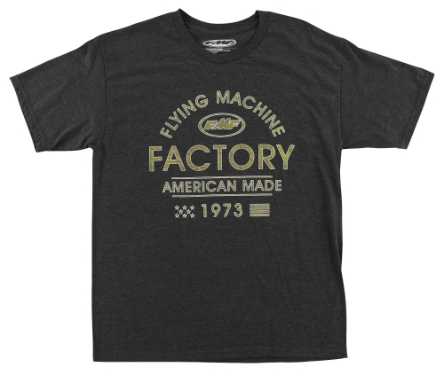 FMF Racing - FMF Racing Tracks T-Shirt - FA7118910CHHXL - Gray - X-Large