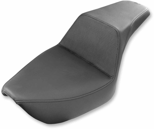 Saddlemen - Saddlemen Step-Up Gripper Seat - Smooth Black - 896-04-174