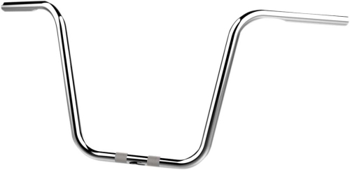 Khrome Werks - Khrome Werks 1in. Bobber Ape Hanger Handlebar - 14in. - Dimpled and Drilled - Chrome - 300212