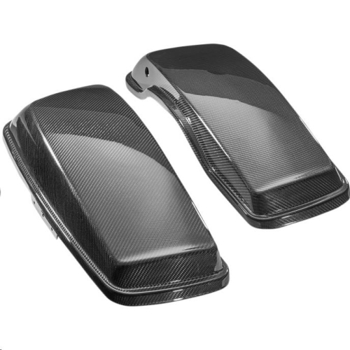 SLYFOX - SLYFOX Carbon Fiber Saddlebag Lids - Gloss Finish - SLY-005