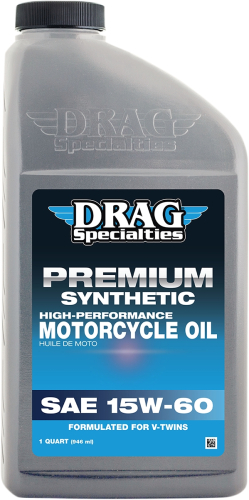 Drag Specialties - Drag Specialties Fully Synthetic Engine Oil - 15W60 - 3601-0782