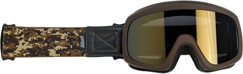 Biltwell Inc. - Biltwell Inc. Overland 2.0 Goggles - 2111-5822-009 - Grunt Brown Desert Camo / Clear Lens - OSFM