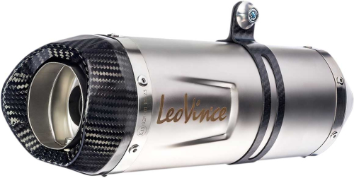 Leo Vince - Leo Vince LV One Evo Slip-On - Stainless Steel Muffler - 2in. x 103/5in. - 9775U