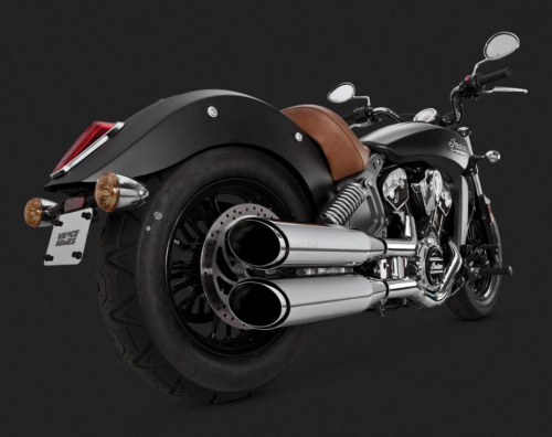 Vance & Hines - Vance & Hines Twin Slash Slip On - 18621