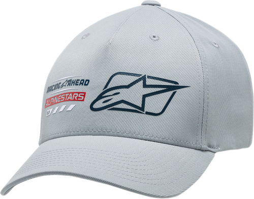 Alpinestars - Alpinestars World Tour Hat - 12108108011LXL - Gray - Lg-XL