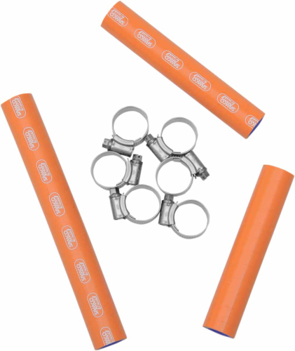 Moose Racing - Moose Racing Radiator Hose/Clamp Kit - Orange - MBU-KTM-37-OR