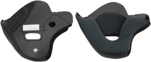 Z1R - Z1R Helmet Cheek Pads for Ace Helmets - Gray - 2XS (45mm) - 0134-0322