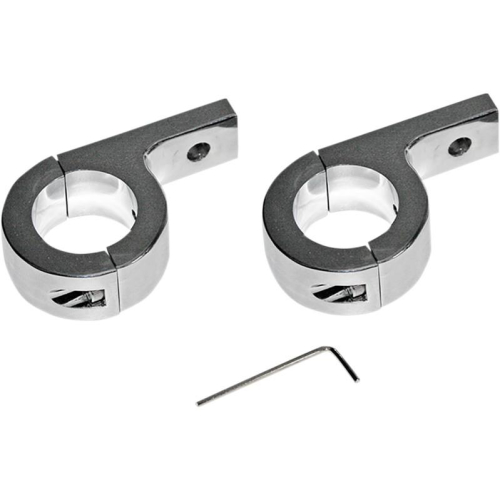 Custom Dynamics - Custom Dynamics Mounting Brackets - Chrome - PB-125-C