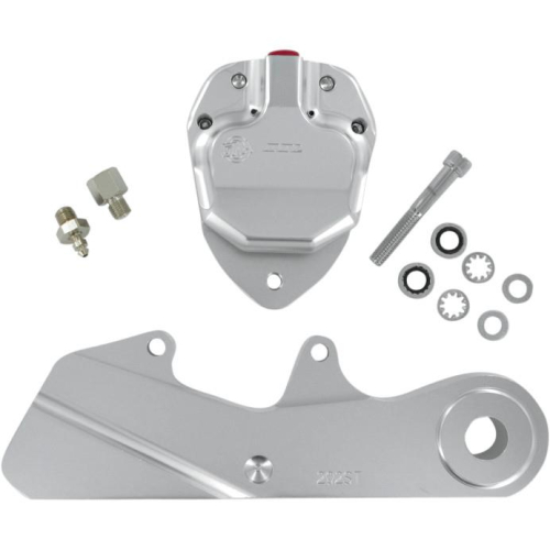 GMA Engineering - GMA Engineering 2-Piston Custom Rear Brake B-Caliper Kit - Classic Clear Anodized - GMA-202ST