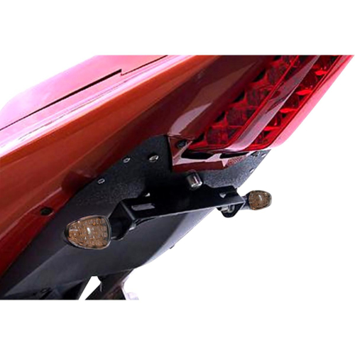 Targa - Targa Tail Kit with LED Turn Signals - Black/ Clear - 22-350LED-L