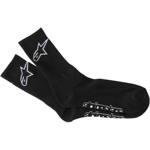 Alpinestars - Alpinestars Astars Crew Socks - 10379422210LXL - Black - Lg-XL