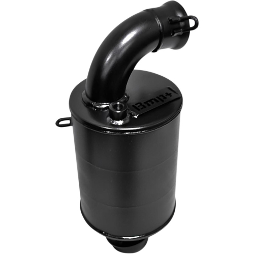 BikeMan Performance - BikeMan Performance Full Velocity Muffler - Black - 02-220
