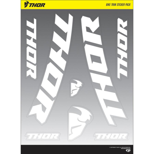 Thor - Thor Bike Trim Sticker Pack - 9.5in. x 13in. - 4320-2027