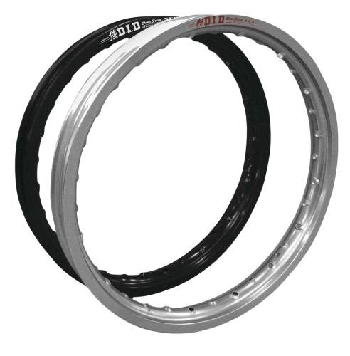 D.I.D - D.I.D Dirt Star LT-X Rear Rim - 19x1.85 - Silver - 19X1.85LTS01K