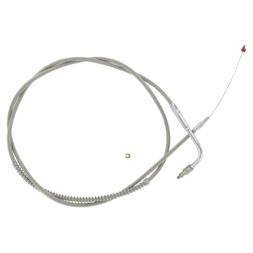Barnett - Barnett Stainless Clear-Coated Throttle Cable (+6in.) - 102-30-30020-06