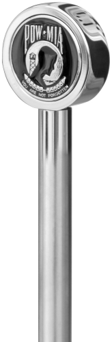 Pro Pad - Pro Pad 9in. Stainless Steel Flag Pole with Topper - POW - POLE9-POW