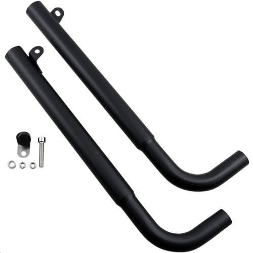 British Customs - British Customs Drag Performance Tip Exhaust - Black - BC902-056-B