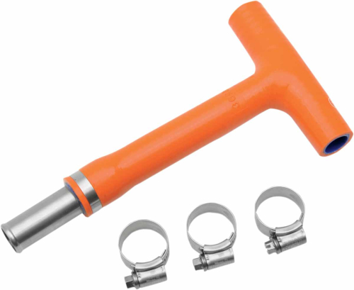 Moose Racing - Moose Racing Radiator Hose/Clamp Kit - Orange - MBU-FTP-3-OR
