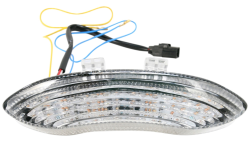 Moto MPH - Moto MPH Integrated Taillights - Clear - MPH-80153C
