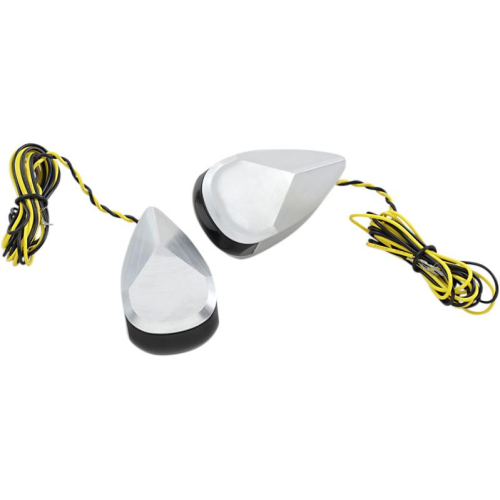 Alloy Art - Alloy Art LED Turn Signal - Raw Smoke/Amber Lens - MRL-1R
