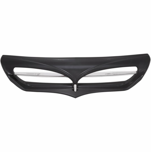 Ciro - Ciro Fairing Vent Trim - Black/Chrome - 40013