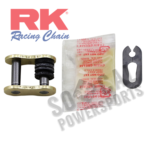 RK - RK Clip Connecting Link for 520 GXW XW-Ring Chain - Gold - GB520GXW-CL