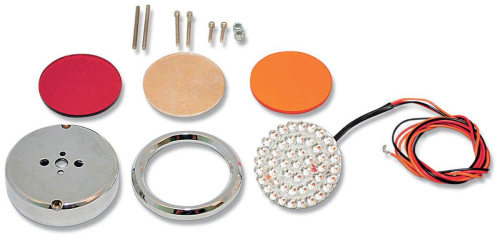 Custom Dynamics - Custom Dynamics 2.25in. LED Circles - Amber - LEDCIRCLE225AMB