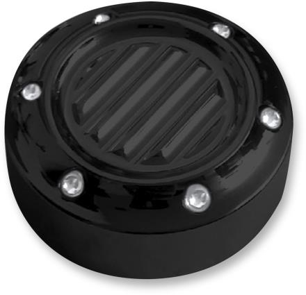 Covingtons - Covingtons Dipstick Cover - Dimpled - Gloss Black Powder-Coat - C1186-B