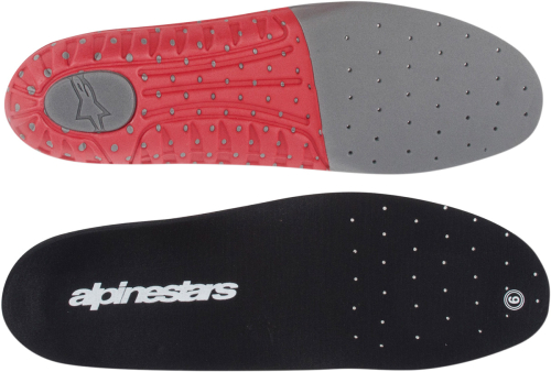 Alpinestars - Alpinestars Tech 7 Footbed - Size 10 - Gray/Red - 25FUT74-933-10