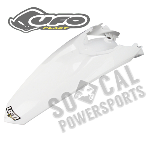 UFO Plastics - UFO Plastics Rear Fender - White - KT04024-041