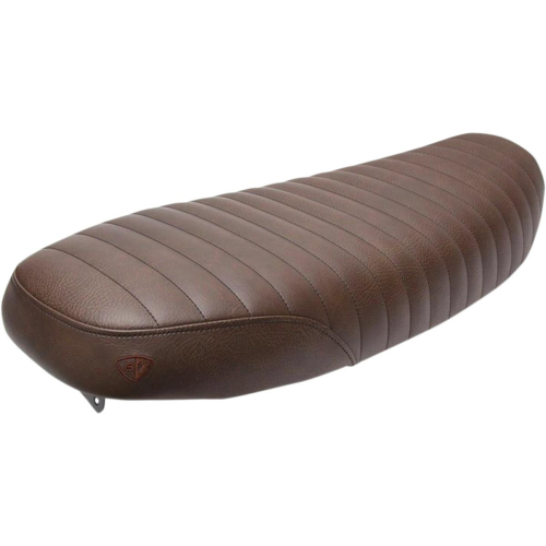 British Customs - British Customs Slammer Seat - Brown w/ Tuck & Roll Pattern - BC407-027-BR